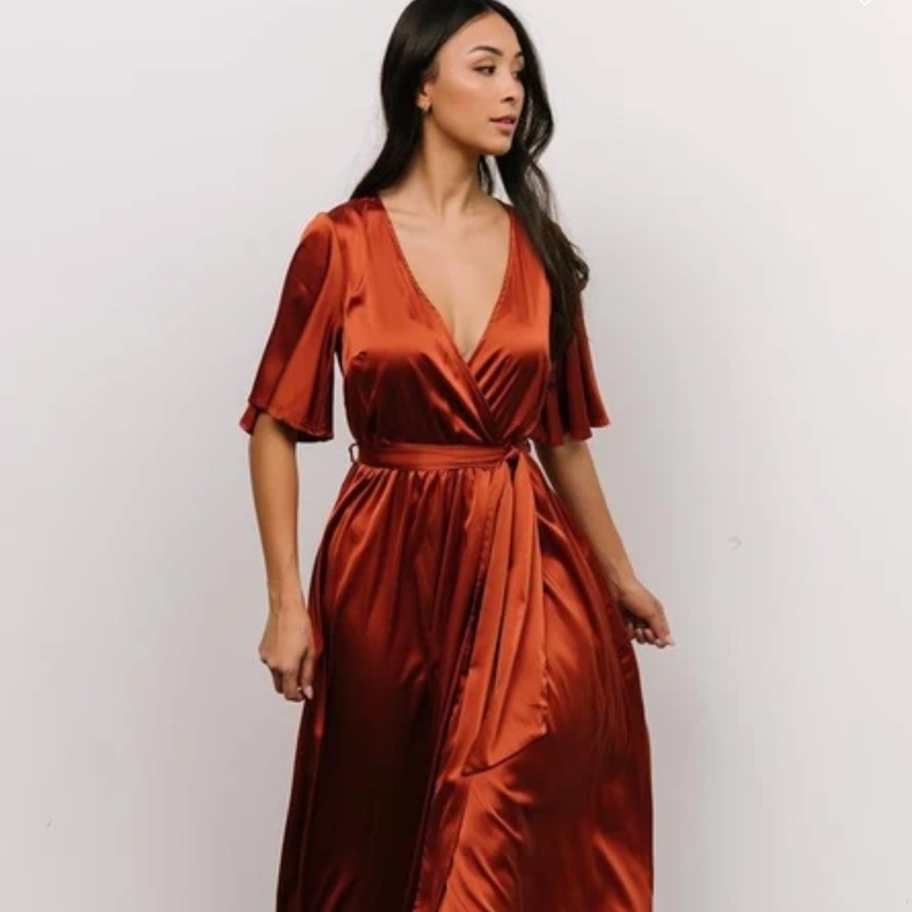 COPY - COPY - Baltic Born Kensington Satin Dress